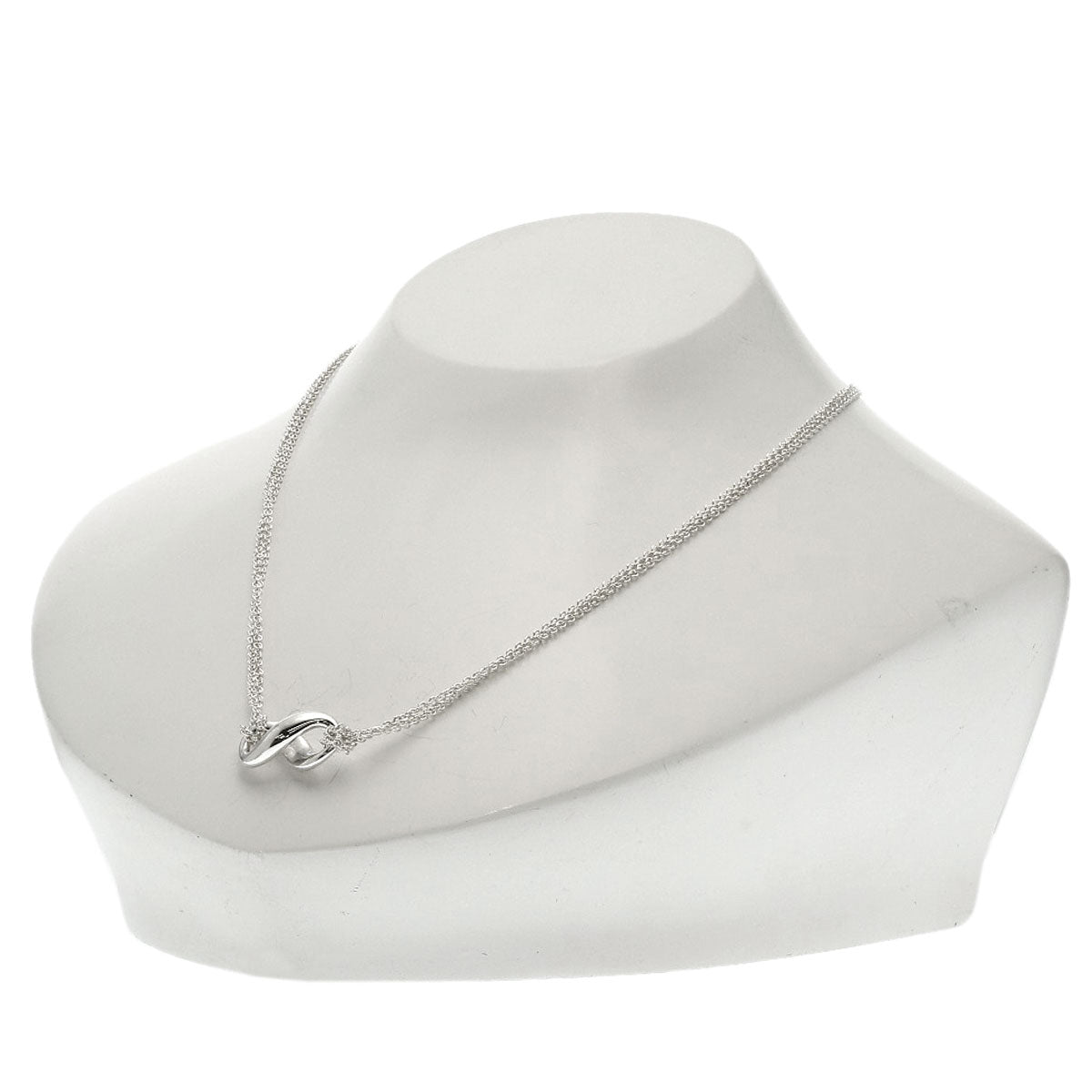 TIFFANY&Co. Figure Eight Necklace Silver Ladies [Used]