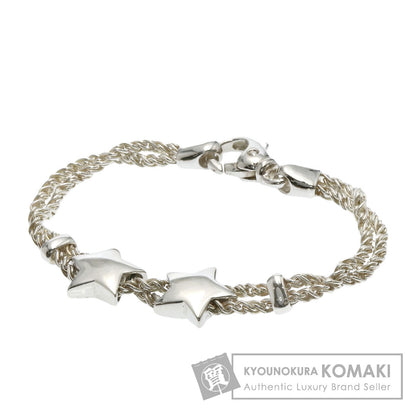 TIFFANY&Co. Vintage Star Double Rope Bracelet Silver Ladies [Used]