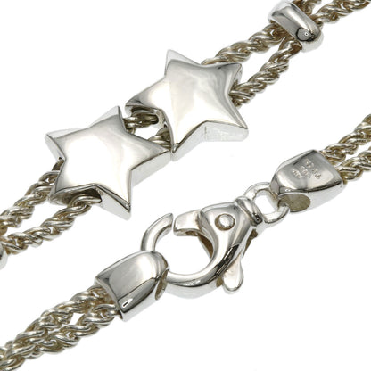 TIFFANY&Co. Vintage Star Double Rope Bracelet Silver Ladies [Used]