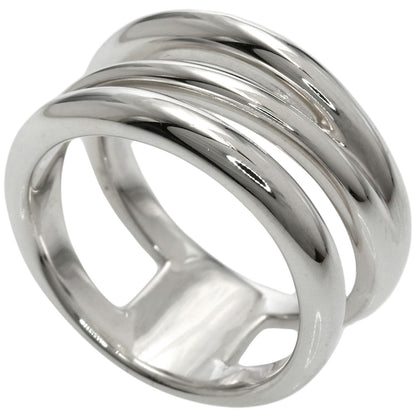 TIFFANY&Co. Diagonal Ring Silver Ladies [Used]