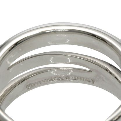 TIFFANY&Co. Diagonal Ring Silver Ladies [Used]