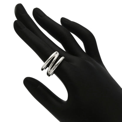 TIFFANY&Co. Diagonal Ring Silver Ladies [Used]