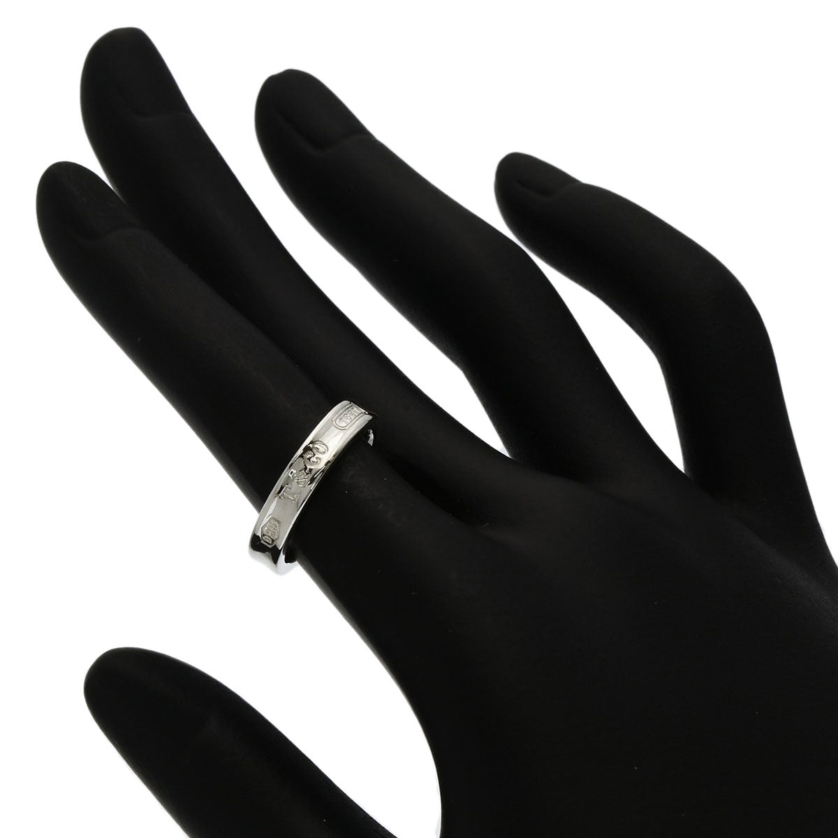 TIFFANY&Co. 1837 Narrow Ring Silver Ladies [Used]
