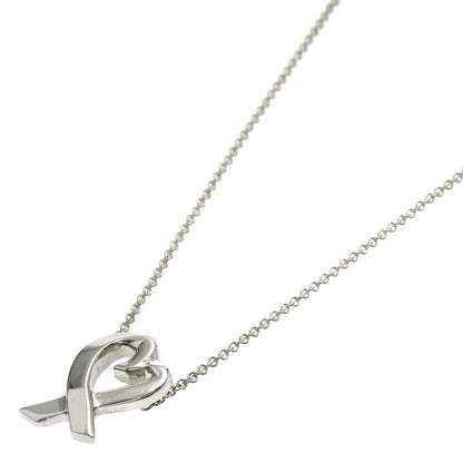 TIFFANY&Co. Loving heart Necklace Silver Ladies [Used]