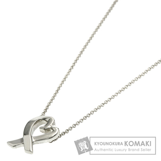 TIFFANY&Co. Loving heart Necklace Silver Ladies [Used]