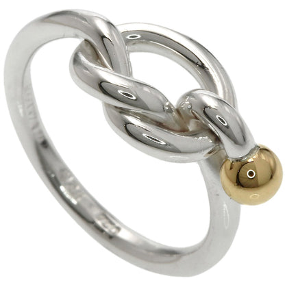 TIFFANY&Co. Love knot Ring Silver 18K Yellow GoldLadies [Used]