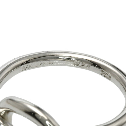 TIFFANY&Co. Love knot Ring Silver 18K Yellow GoldLadies [Used]