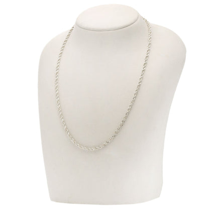 TIFFANY&Co. Twisted rope Necklace Silver K14 Yellow GoldLadies [Used]