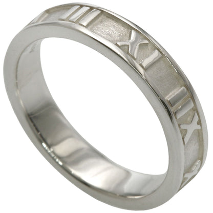 TIFFANY&Co. Atlas Narrow Ring Silver Ladies [Used]