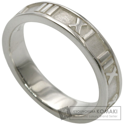 TIFFANY&Co. Atlas Narrow Ring Silver Ladies [Used]
