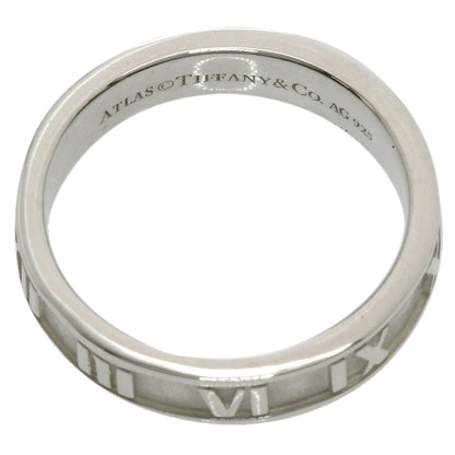 TIFFANY&Co. Atlas Narrow Ring Silver Ladies [Used]