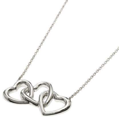TIFFANY&Co. Triple heart Necklace Silver Ladies [Used]