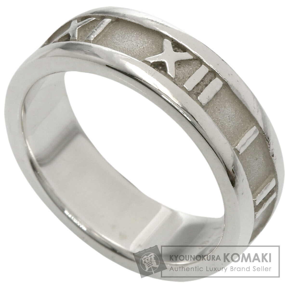 TIFFANY&Co. Atlas Ring Silver Ladies [Used]
