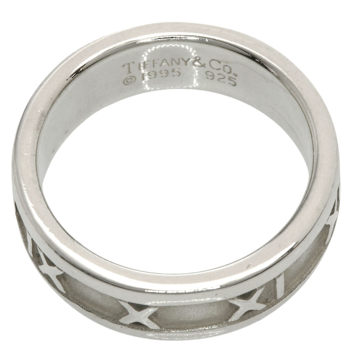 TIFFANY&Co. Atlas Ring Silver Ladies [Used]