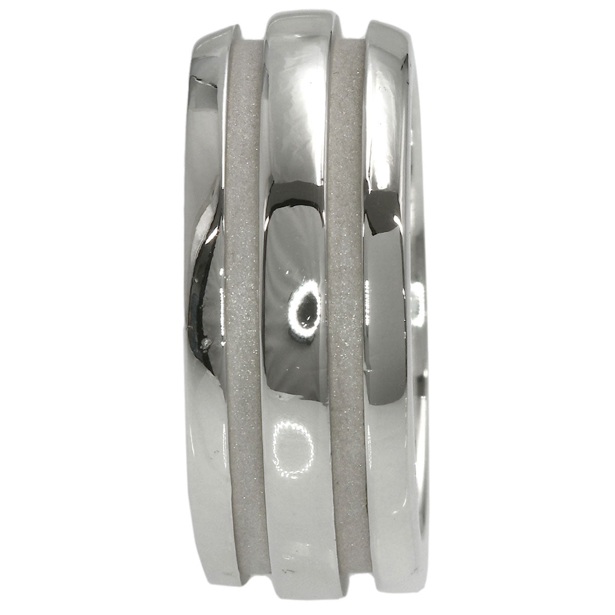 TIFFANY&Co. Grooved Ring Silver Ladies [Used]