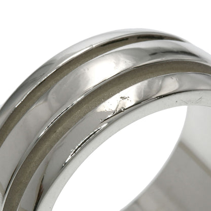 TIFFANY&Co. Grooved Ring Silver Ladies [Used]