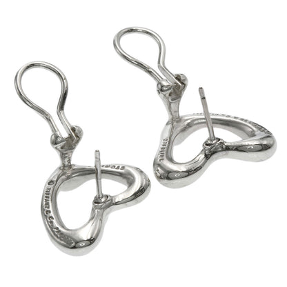 TIFFANY&Co. Open heart earring Silver K14WGLadies [Used]