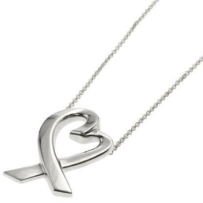 TIFFANY&Co. Loving heart Necklace Silver Ladies [Used]