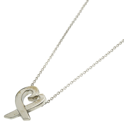 TIFFANY&Co. Loving heart Necklace Silver Ladies [Used]