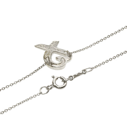 TIFFANY&Co. Loving heart Necklace Silver Ladies [Used]