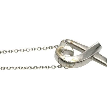 TIFFANY&Co. Loving heart Necklace Silver Ladies [Used]