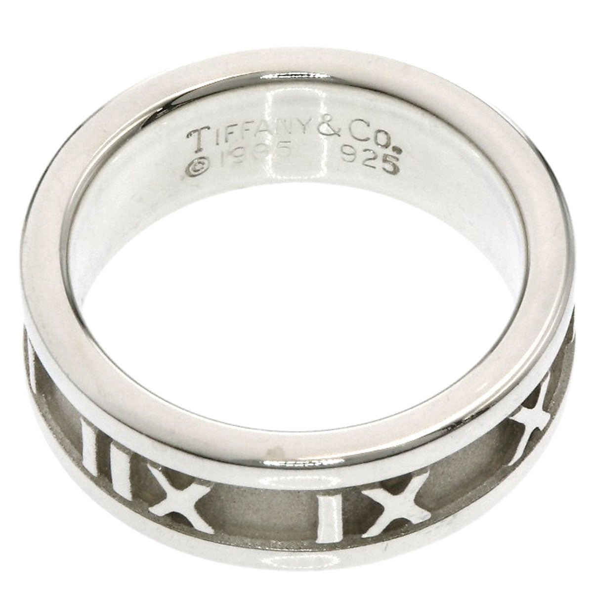 TIFFANY&Co. Atlas Ring Silver Ladies [Used]