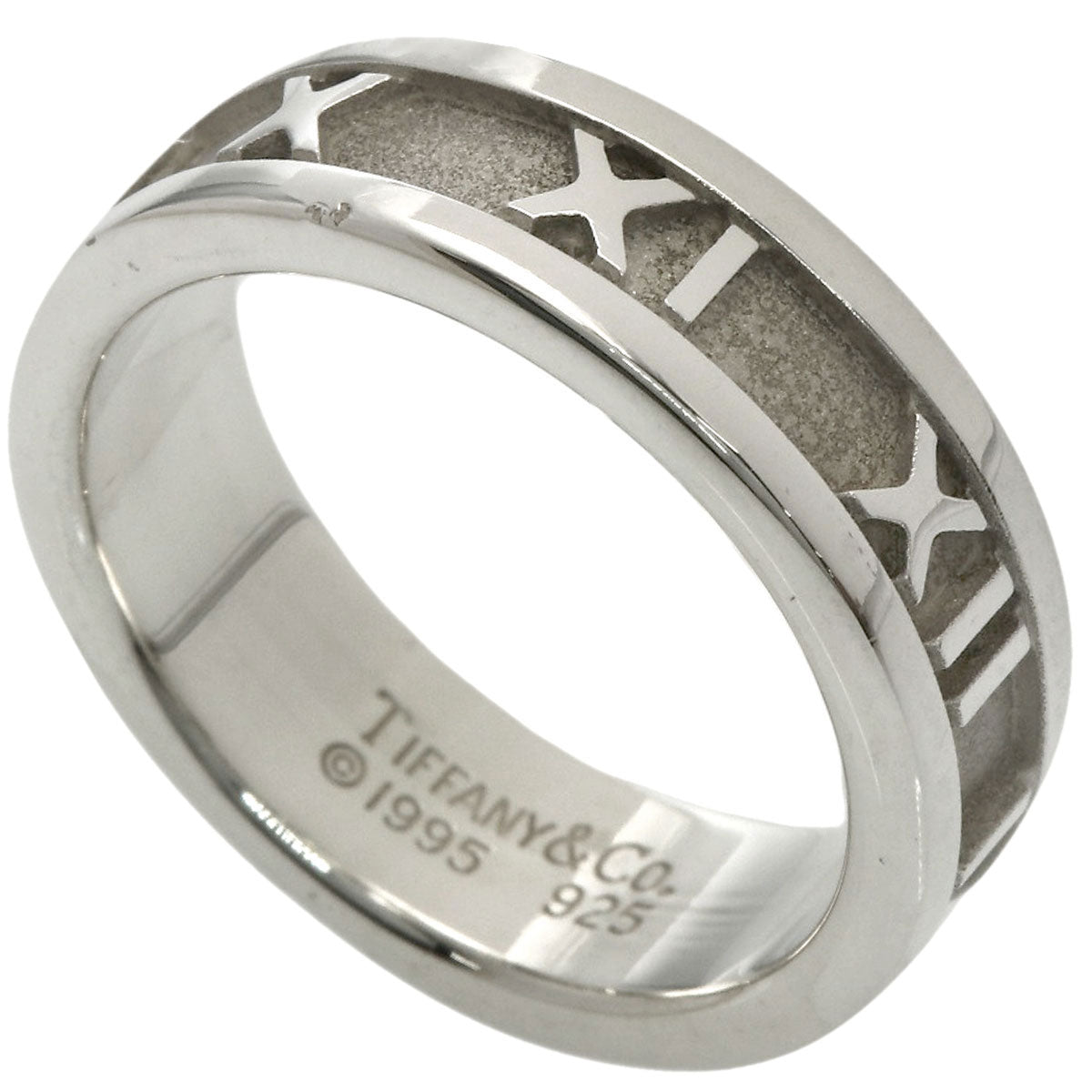 TIFFANY&Co. Atlas Ring Silver Ladies [Used]