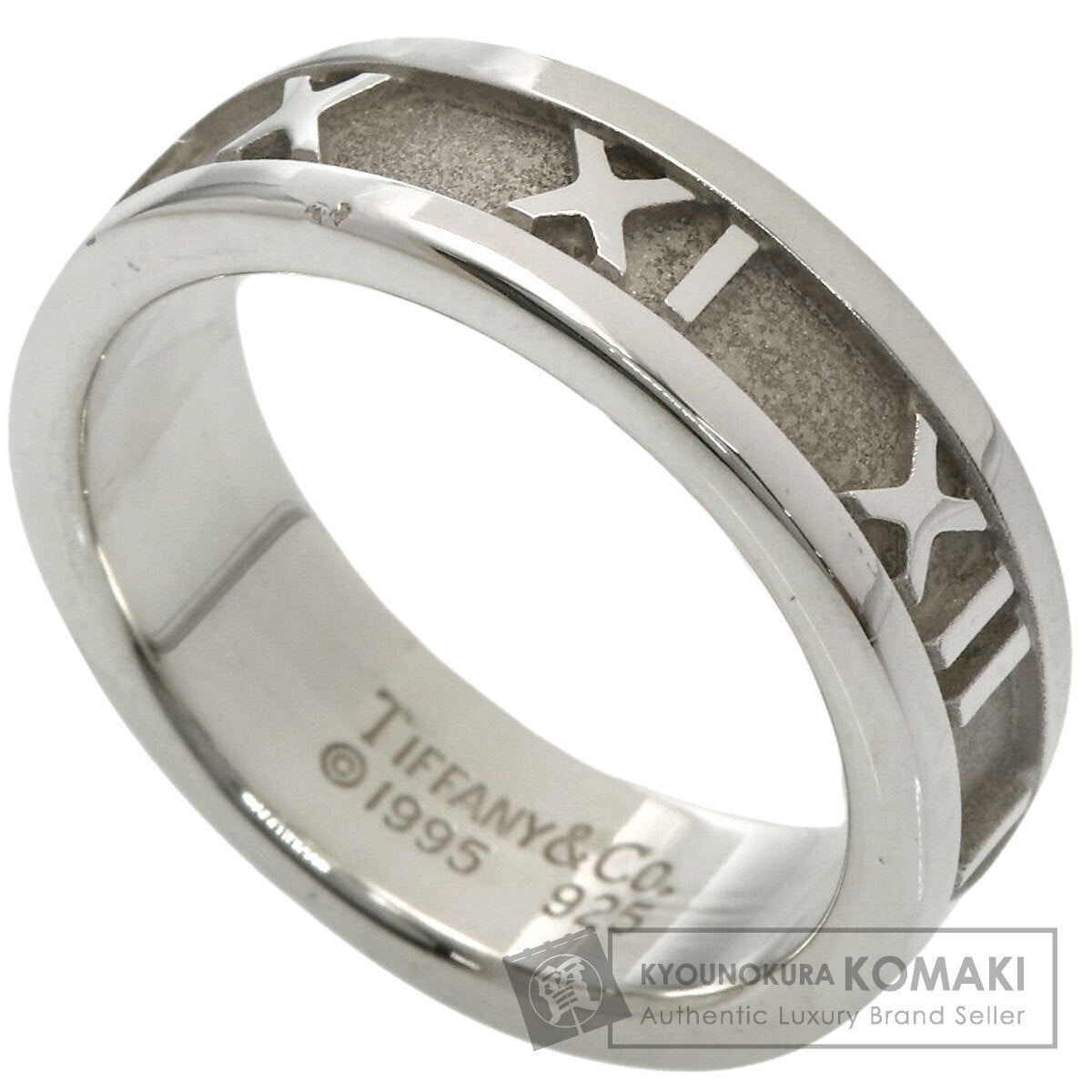 TIFFANY&Co. Atlas Ring Silver Ladies [Used]