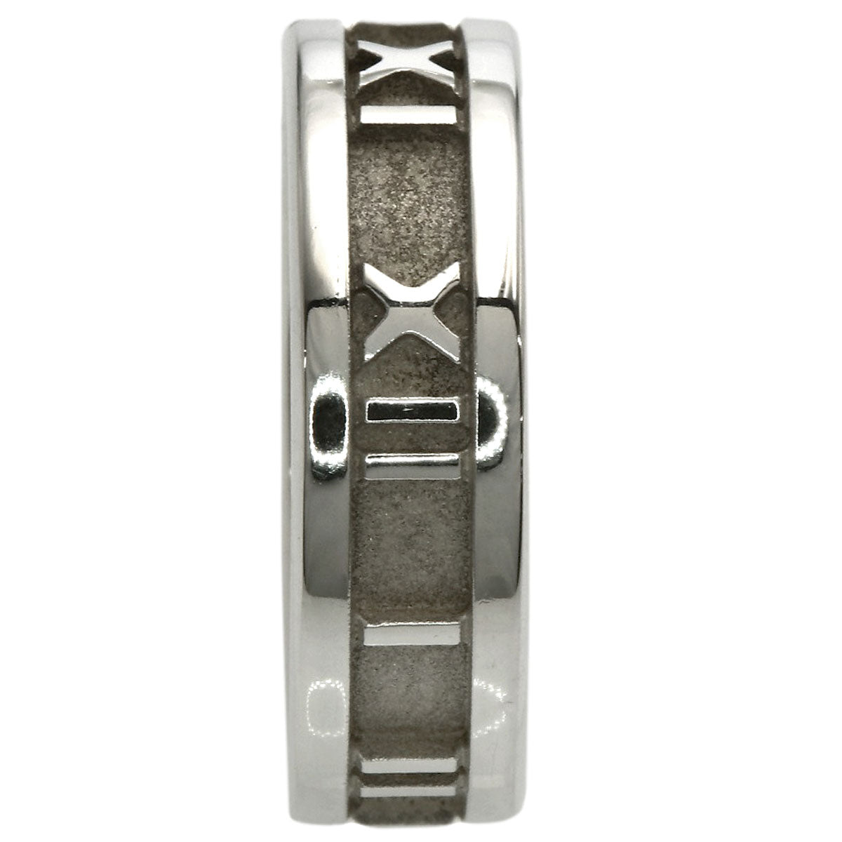 TIFFANY&Co. Atlas Ring Silver Ladies [Used]