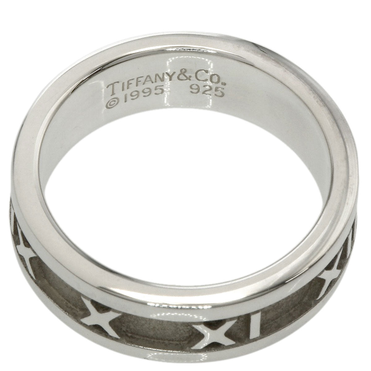 TIFFANY&Co. Atlas Ring Silver Ladies [Used]