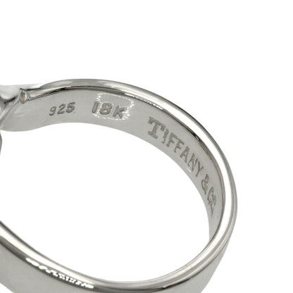 TIFFANY&Co. Hook & Eye Ring Silver 18K Yellow GoldLadies [Used]