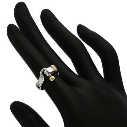 TIFFANY&Co. Hook & Eye Ring Silver 18K Yellow GoldLadies [Used]
