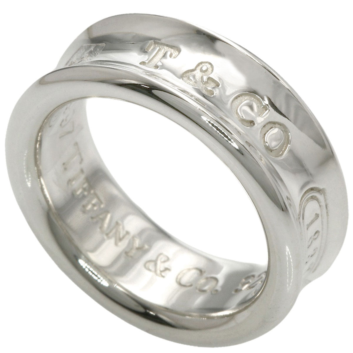 TIFFANY&Co. 1837 Ring Silver Ladies [Used]