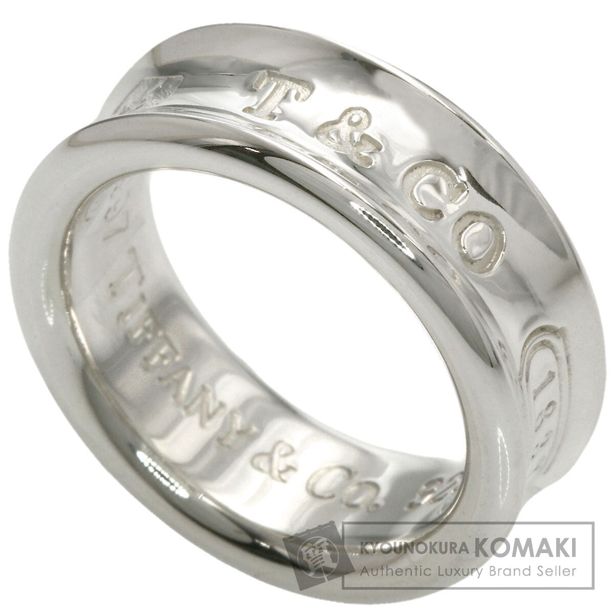 TIFFANY&Co. 1837 Ring Silver Ladies [Used]
