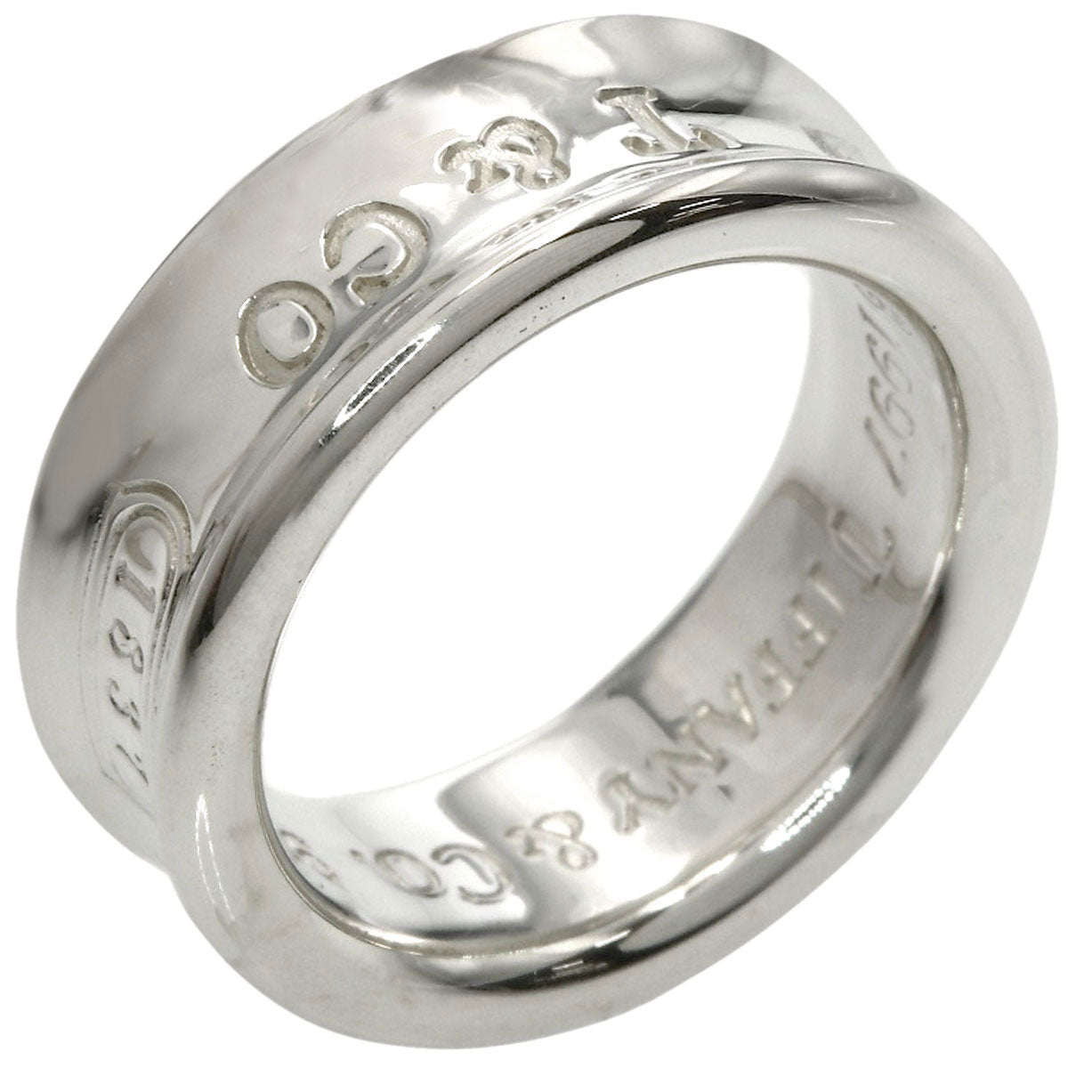 TIFFANY&Co. 1837 Ring Silver Ladies [Used]