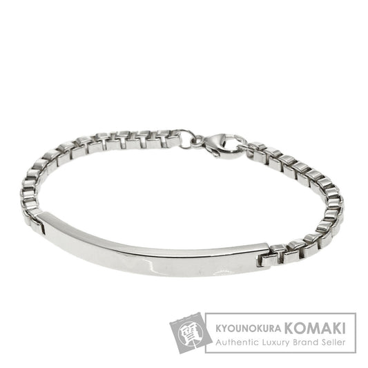 TIFFANY&Co. Venetian link ID Bracelet Silver Ladies [Used]