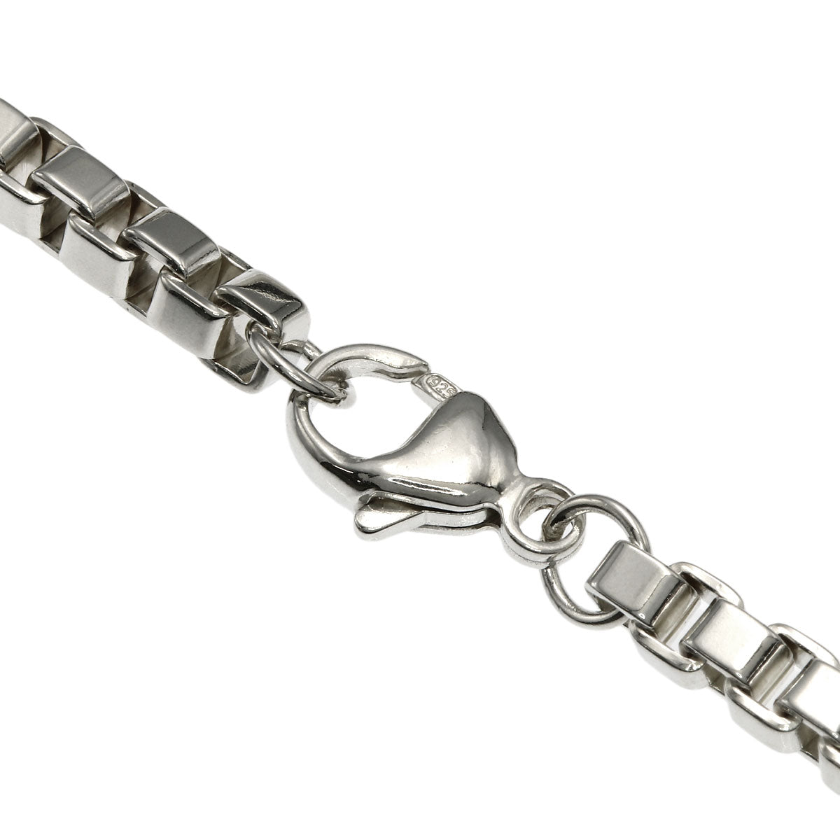TIFFANY&Co. Venetian link ID Bracelet Silver Ladies [Used]