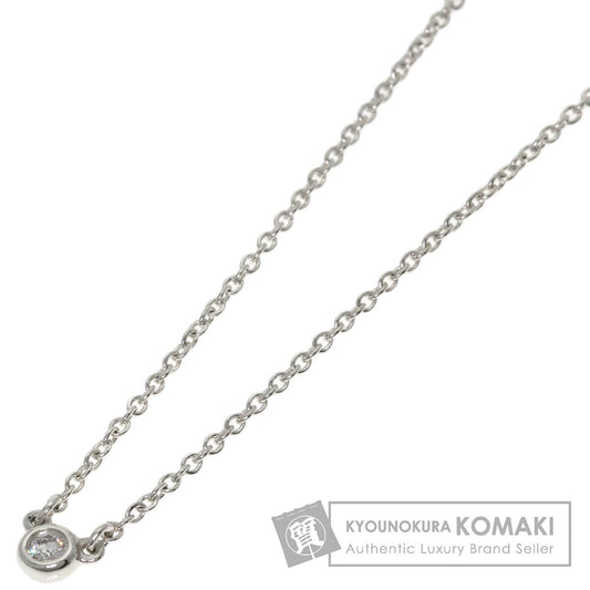 TIFFANY&Co. By The Yard Diamond Necklace Silver Ladies [Used]