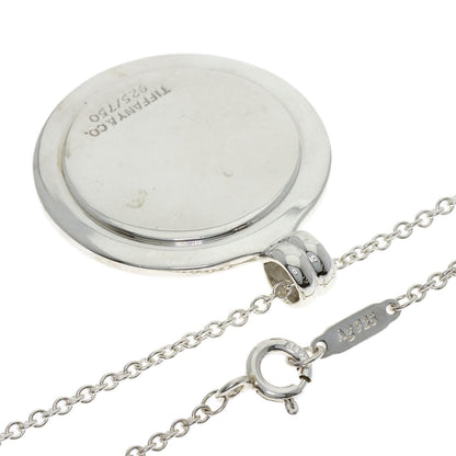 TIFFANY&Co. Saint Christopher Coin Necklace Silver 18K Yellow GoldLadies [Used]