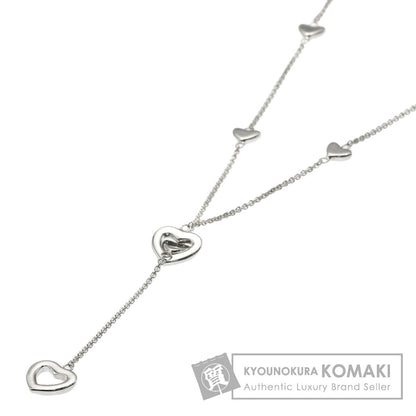 TIFFANY&Co. Heart Link Lariat Necklace Silver Ladies [Used]