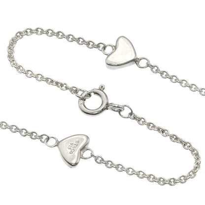 TIFFANY&Co. Heart Link Lariat Necklace Silver Ladies [Used]