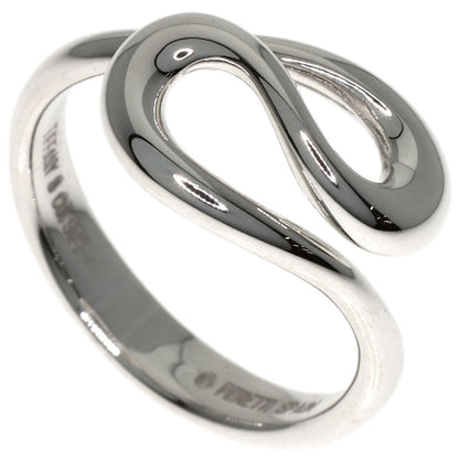 TIFFANY&Co. Open wave Ring Silver Ladies [Used]