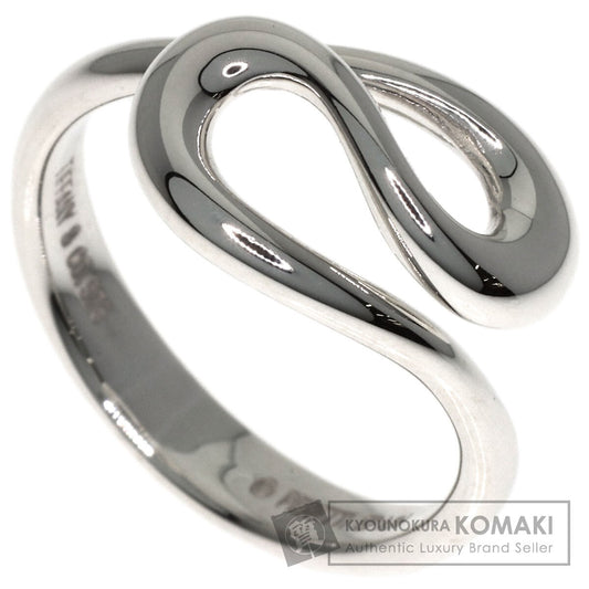 TIFFANY&Co. Open wave Ring Silver Ladies [Used]
