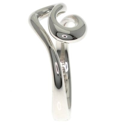 TIFFANY&Co. Open wave Ring Silver Ladies [Used]