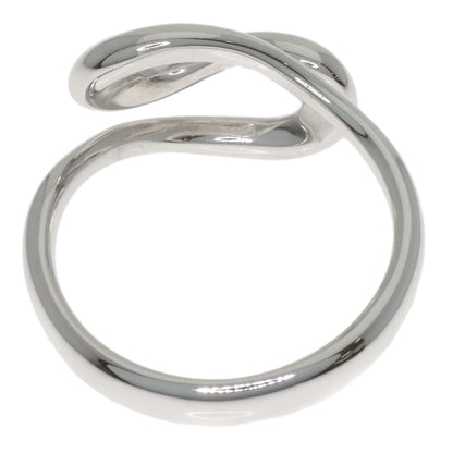 TIFFANY&Co. Open wave Ring Silver Ladies [Used]