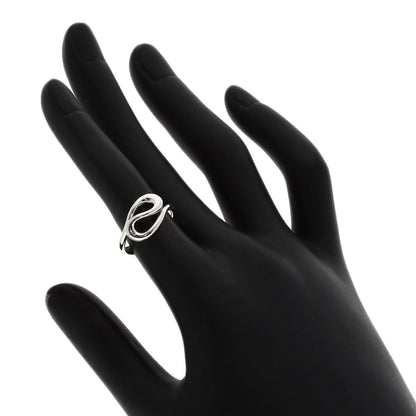 TIFFANY&Co. Open wave Ring Silver Ladies [Used]