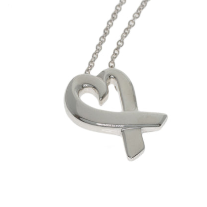 TIFFANY&Co. Loving heart Necklace Silver Ladies [Used]
