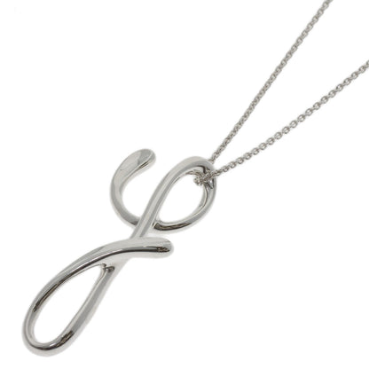 TIFFANY&Co. Initial Y Necklace Silver Ladies [Used]