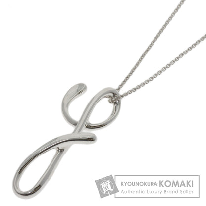 TIFFANY&Co. Initial Y Necklace Silver Ladies [Used]
