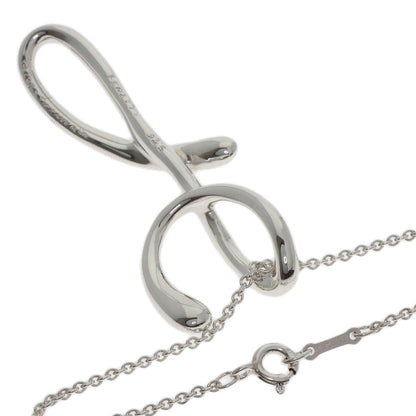 TIFFANY&Co. Initial Y Necklace Silver Ladies [Used]